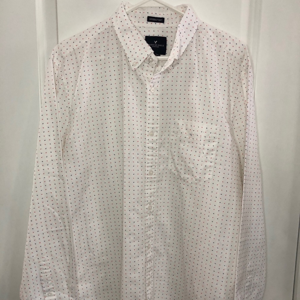 American Eagle Seriously Soft Button Down
